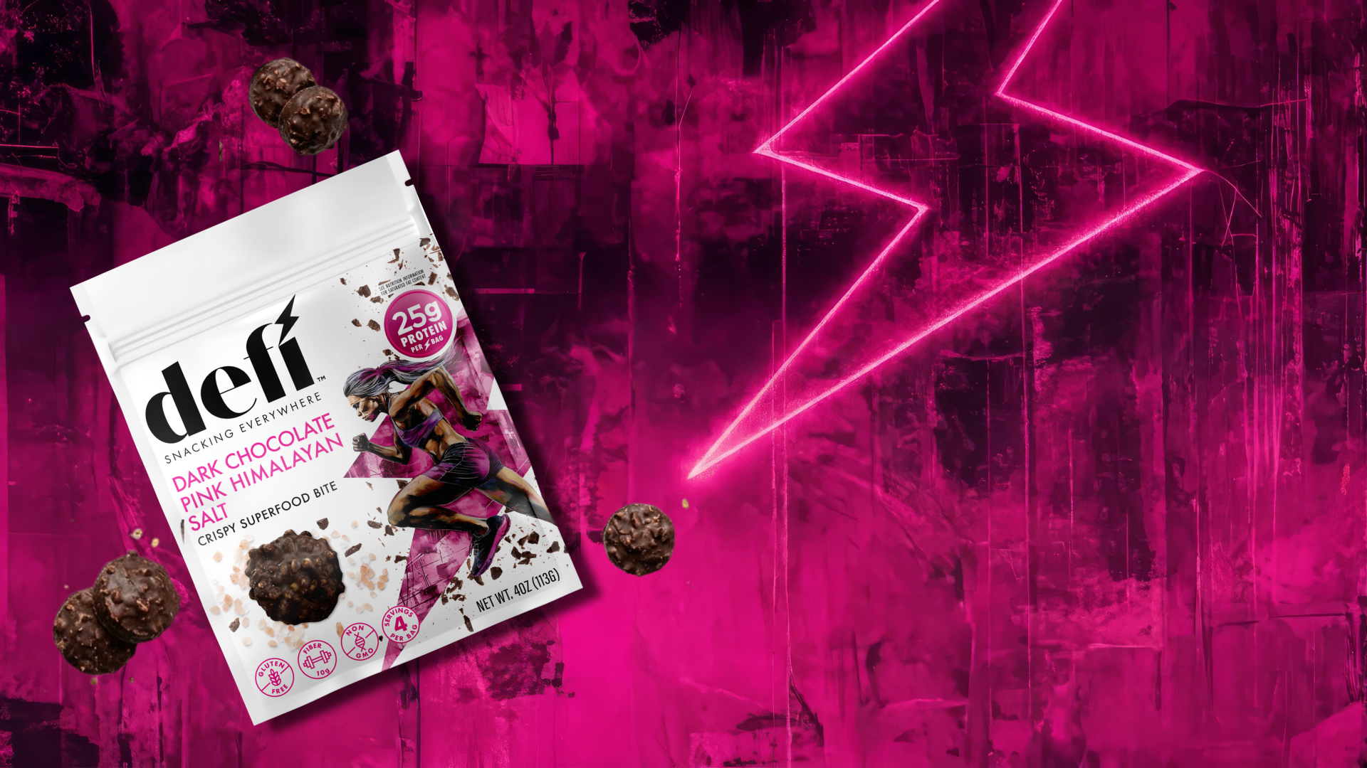 Dark Chocolate. Pink Salt.Refuse To Choose.