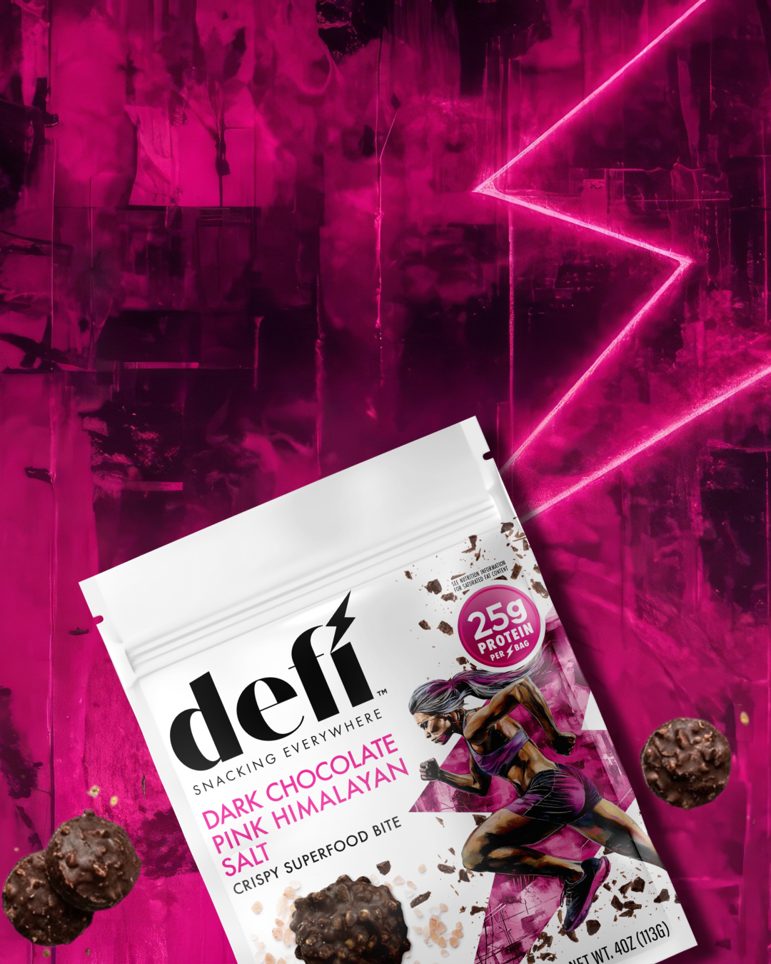 Dark Chocolate. Pink Salt.Refuse To Choose.